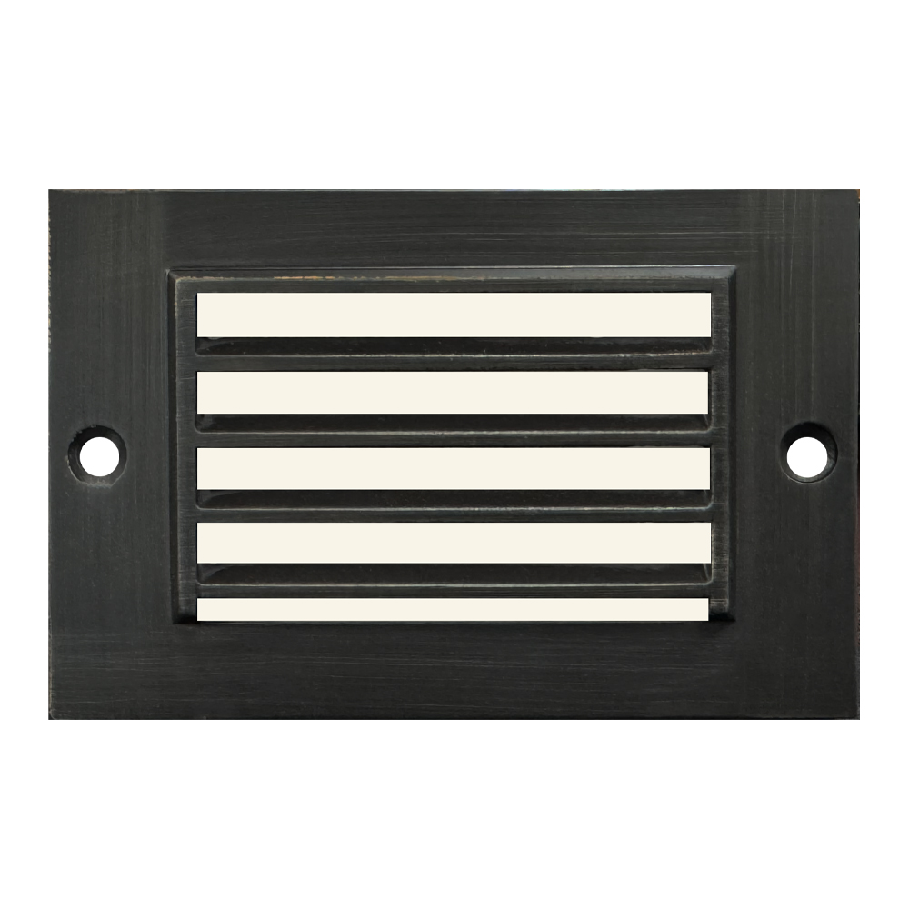 STB07-INTEGRATED BRASS STEP LIGHT - Abba Lighting USA Distributor