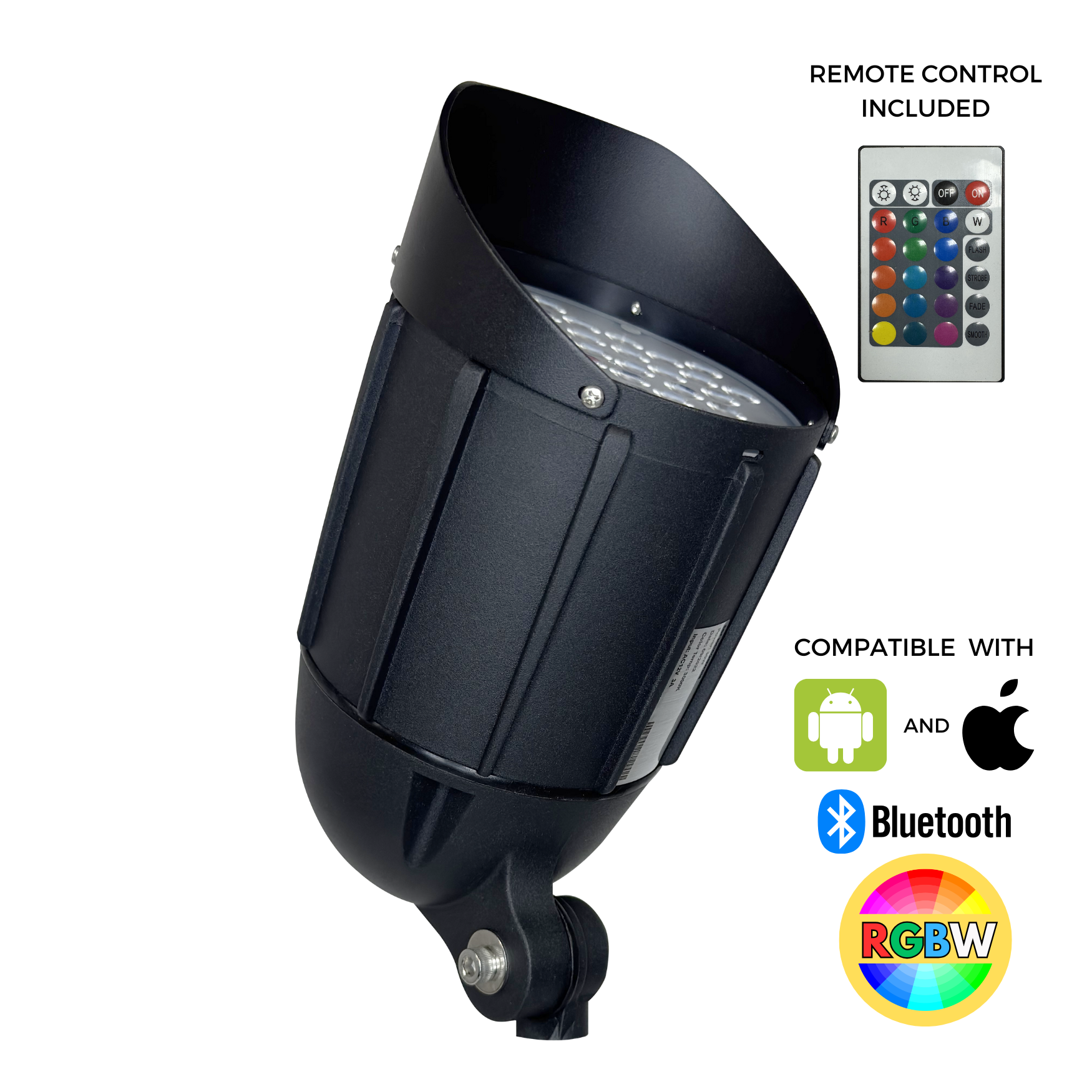 CDRA30-RGBW ALUMINUM SPOT LIGHT - Abba Lighting USA